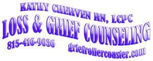 Kathy Cherven RN,LCPC Loss and Grief Counseling logo